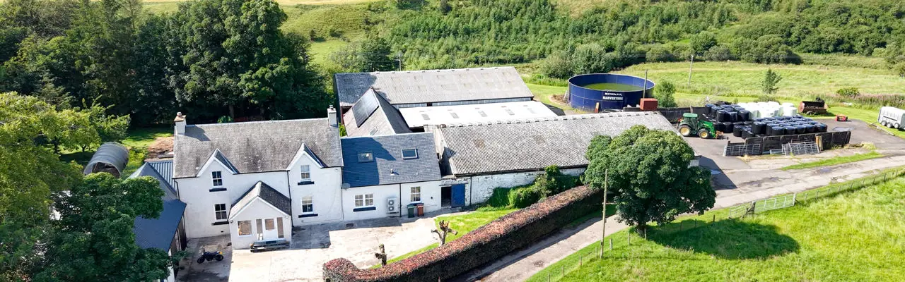 Excellent livestock farm in East Ayrshire with five-bedroom farmhouse: West Blackbyre Farm